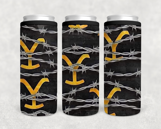 Yellowstone Barbwire Tumbler - Head Of Walker Farm LLC